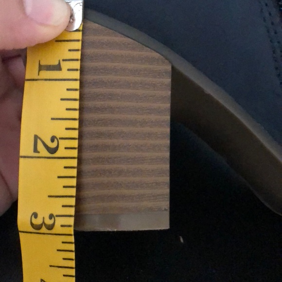 Navy booties! - Picture 5 of 6